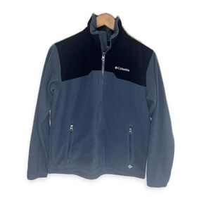 Columbia Bugaboo Interchange Fleece Jacket Fleece Liner Only Gray Black 14/16 L